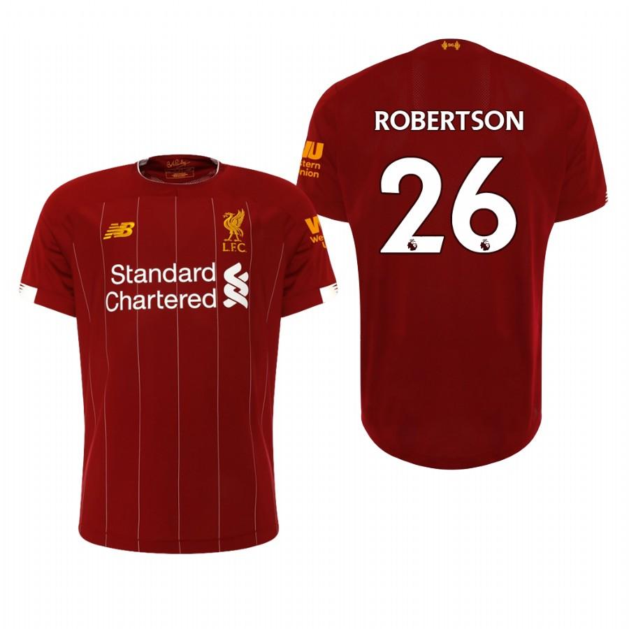 LIVERPOOL 19 20 Andrew Robertson HOME JERSEY tholar