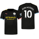MANCHESTER CITY 19-20 Sergio Aguero AWAY JERSEY