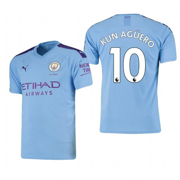 MANCHESTER CITY 19-20 Sergio Aguero HOME JERSEY