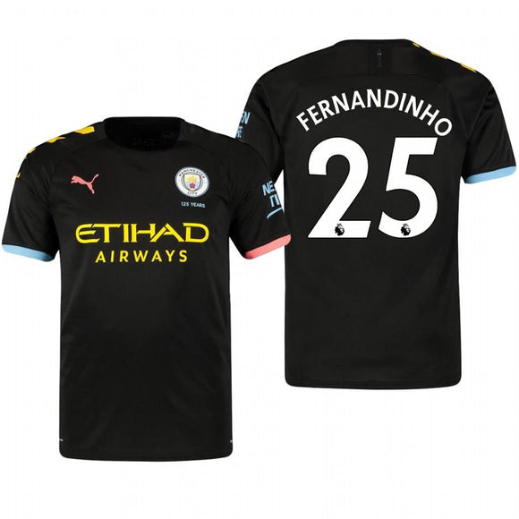 MANCHESTER CITY 19-20 Fernandinho AWAY JERSEY