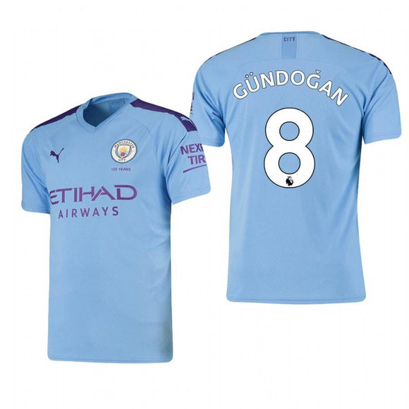 MANCHESTER CITY 19-20 Ilkay Gundogan HOME JERSEY